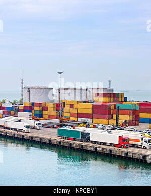 Batumi porta a mare, Repubblica georgiana Foto Stock