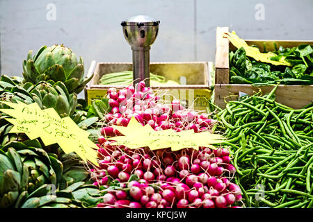 Metz (Francia): mercato coperto; Markthalle in Metz Foto Stock