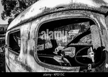 VAN arrugginiti, Tasmania, Australia Foto Stock