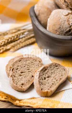 Pane di segale spikelets Foto Stock