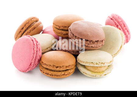 Colorati Macarons francese Foto Stock