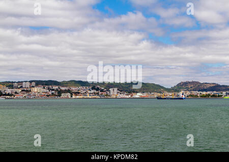 Panoramica di Setubal, Portogallo Foto Stock