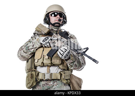 US Army green Beret Foto Stock