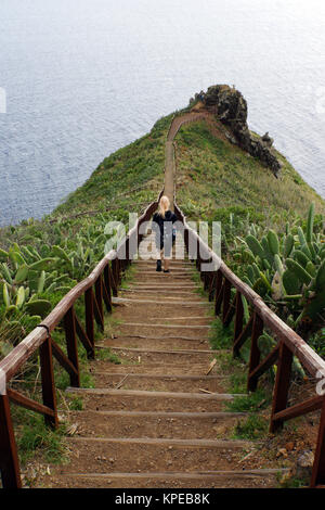 Vista da Ponta do Garajau Foto Stock