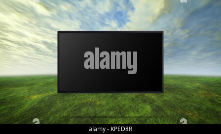 Variopinti scatenati idea di tv black Foto Stock