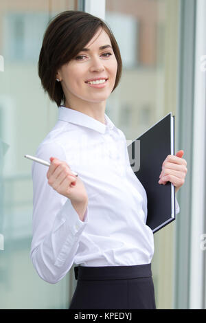 ragazza di affari Foto Stock