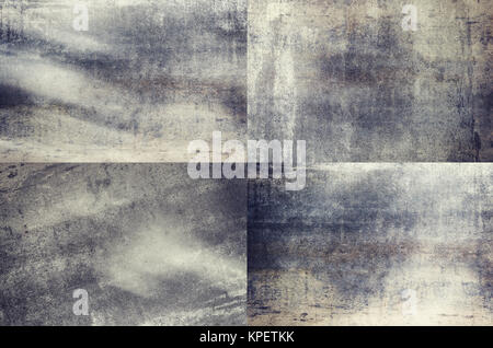 Colore grigio texture grunge sfondi Foto Stock