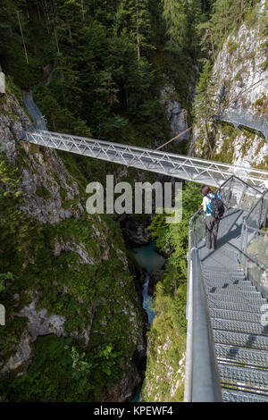 Leutaschklamm Foto Stock