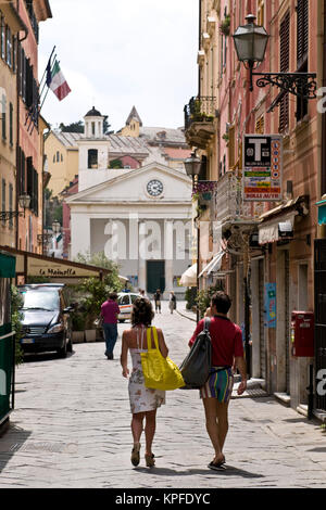 Sestri Levante, Liguria, Italia Foto Stock