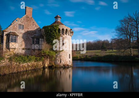 Scotney Castle, Kent, Gran Bretagna Foto Stock