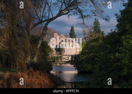 Scotney Castle, Kent, Gran Bretagna Foto Stock