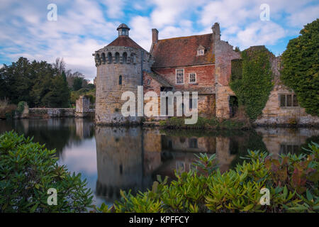 Scotney Castle, Kent, Gran Bretagna Foto Stock