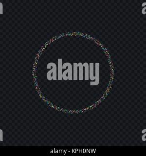 Colorate di forma rotonda Illustrazione Vettoriale