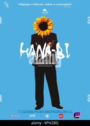 HANA-Bi Fuochi d'artificio anno : 1997 Giappone regista : Takeshi Kitano poster francese Foto Stock