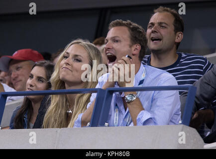 FLUSHING NY- 04 settembre: Gwen Stefani, il giorno undici del 2014 US Open al USTA Billie Jean King National Tennis Center il 4 settembre 2014 nel quartiere di lavaggio del Queens Borough of New York City People: Gwen Stefani Foto Stock