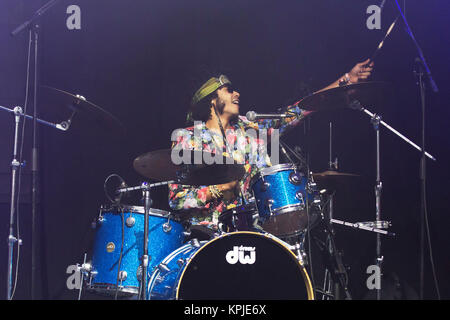 Roma, Italia. Il 15 dicembre, 2017. Joe Victor Live in atlantico a roma Credito: Paolo Pirrocco/Alamy Live News Foto Stock