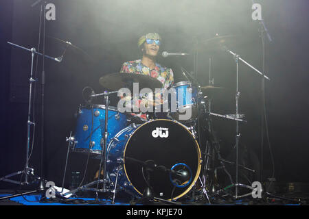 Roma, Italia. Il 15 dicembre, 2017. Joe Victor Live in atlantico a roma Credito: Paolo Pirrocco/Alamy Live News Foto Stock