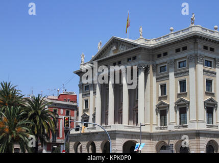 Il Gobierno Militar (governo militare) Edificio, Catalonia, Barcelona, Spagna. Foto Stock