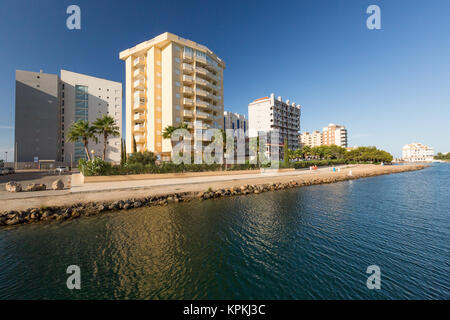 Casa nella baia Foto Stock