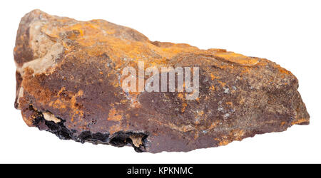 Limonite (minerale di ferro) in pietra minerale goethite con Foto Stock