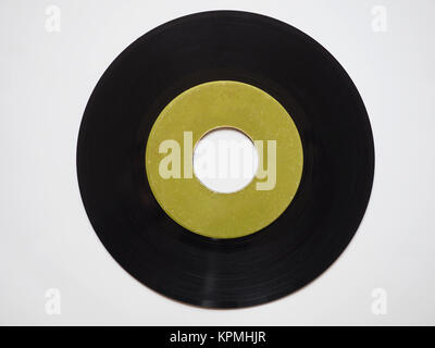 Record di vinile 45 giri/min. Foto Stock