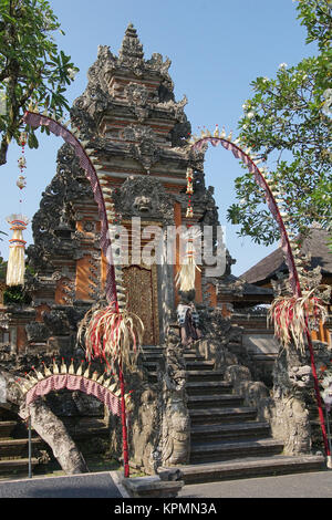 Tempel Pura Taman Saraswati, Ubud, Bali, Indonesien Foto Stock