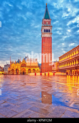 Piazza San Marko, Venezia Foto Stock