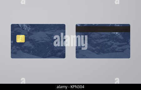 Scheda di acqua con ic Foto Stock
