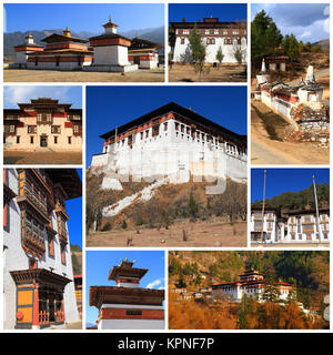 Impressioni di Bhutan Foto Stock