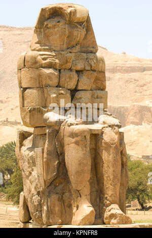 Colos di Memnon, Egitto Foto Stock