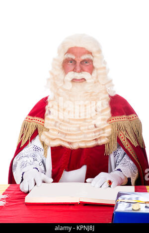 Sinterklaas sta lavorando Foto Stock