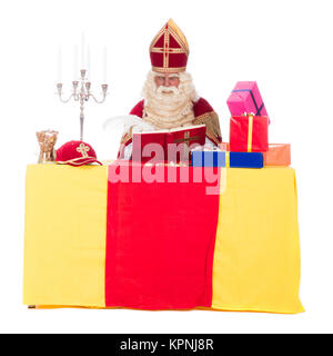 Sinterklaas sta lavorando Foto Stock