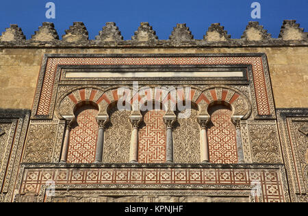 Porta la moschea di area superiore Foto Stock