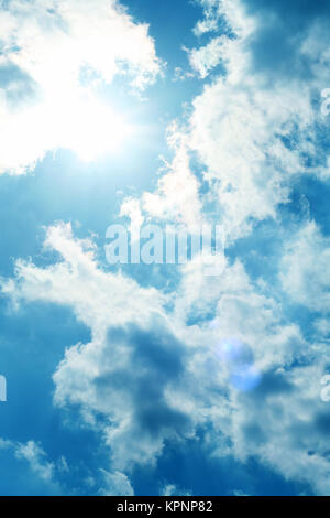 Cielo blu Foto Stock