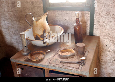 Città fantasma di Leonora Foto Stock