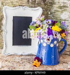 Molla colorati bouquet di fiori Foto Stock