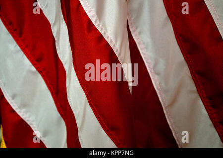 Strisce della bandiera americana, sfondo per le vacanze Foto Stock