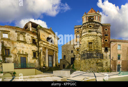 Chiesa di Castiglione di Sicilia città in Sicilia Foto Stock