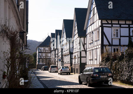 L'Europa, Germania, Siegerland regione, la città di Freudenberg. Europa, Deutschland, Siegerland, Freudenberg. Foto Stock