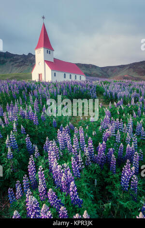 Myrdal Luterana Chiesa Foto Stock