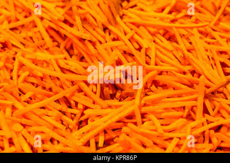Shredded Insalata di carote Foto Stock