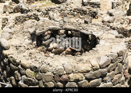 Su Nuraxi Sardegna Foto Stock