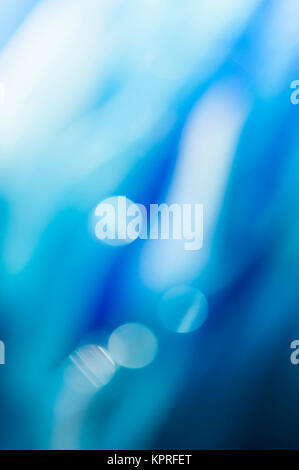 Abstrakter blauer verschwommener Hintergrund mit Struktureffekt. Foto Stock