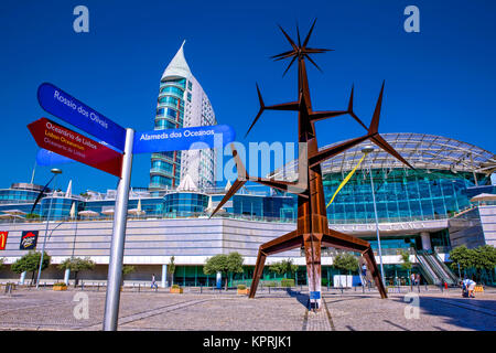 Centro Commerciale Vasco de Gama nel Oriente district Foto Stock