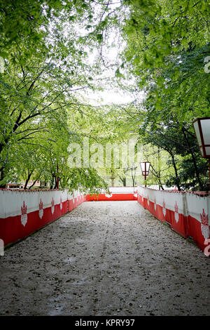 Percorso di Daigo-ji il tempio di Kyoto in Giappone Foto Stock