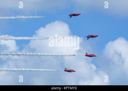 Le frecce rosse - Battaglia di Bretagna display Foto Stock