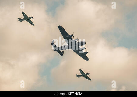 Battle of Britain memorial flight Foto Stock