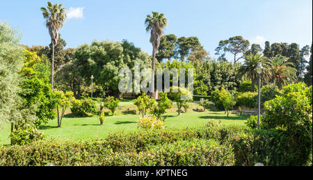Monserrato Parco in primavera sassari italia Foto Stock