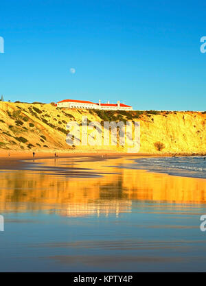 Il Portogallo ocean beach Foto Stock