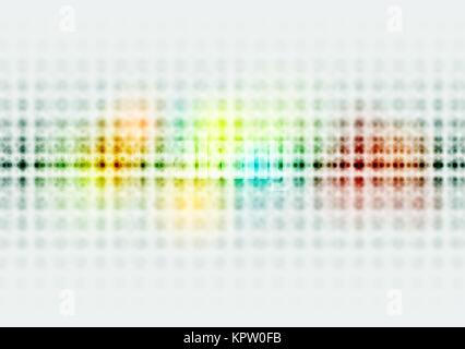 Luminose colorate hi-tech cerchi sfondo Foto Stock